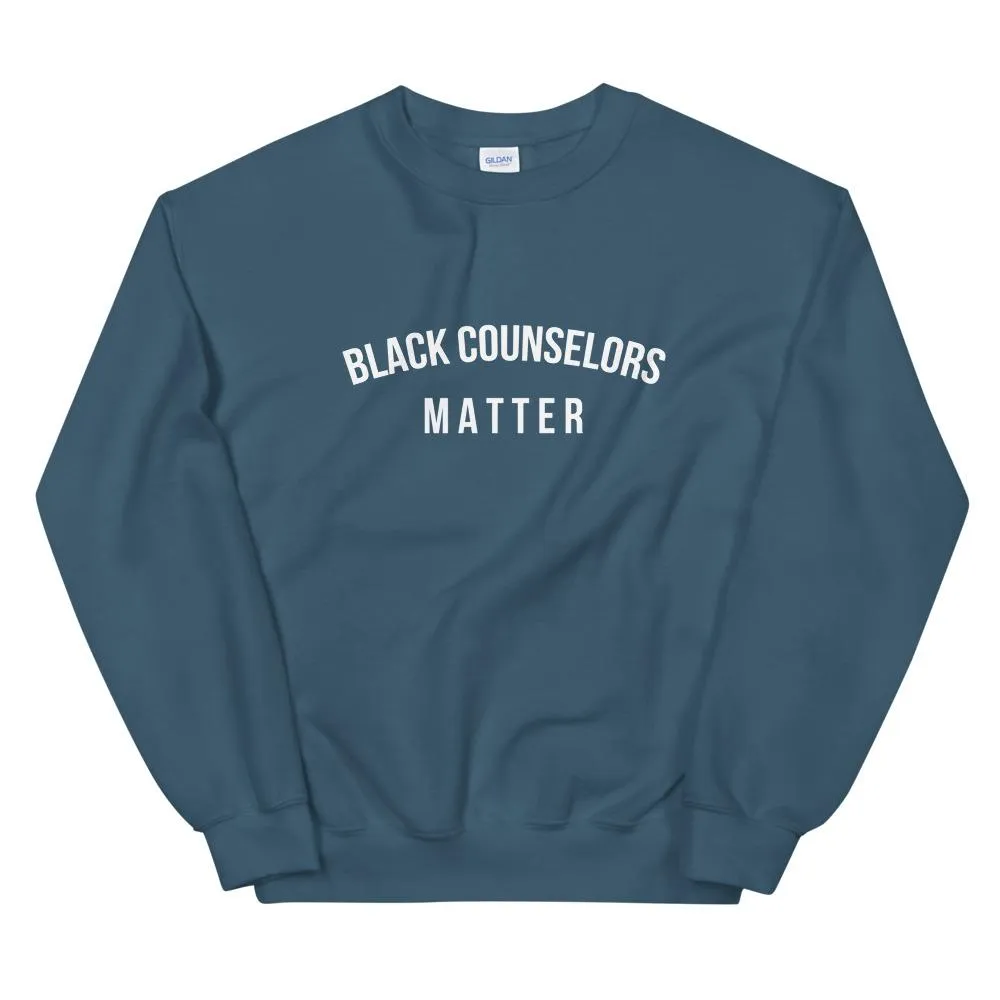 Black Counselors Matter - Unisex Sweatshirt
